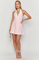Cassidy Baby Pink Mini Dress