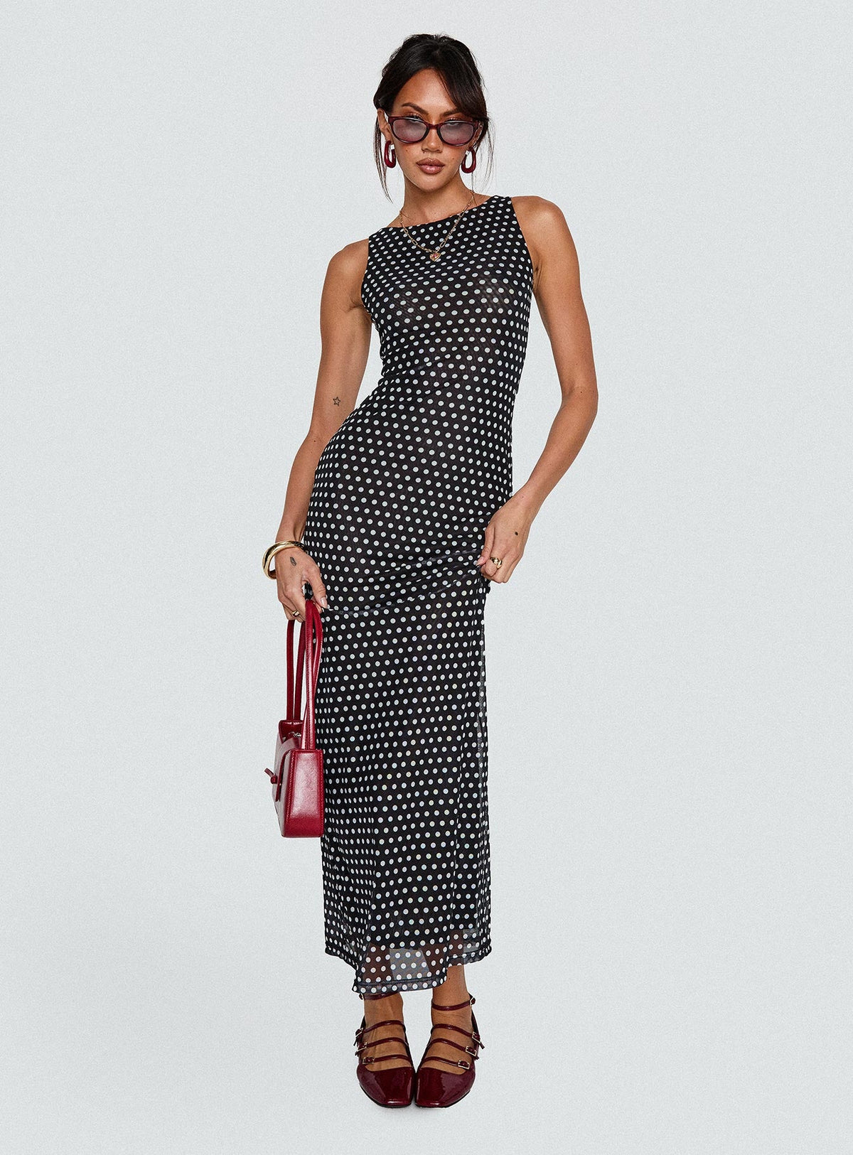 Top Of Mind Maxi Dress Black