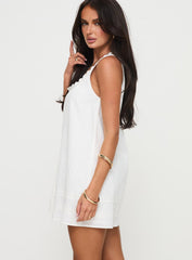 Alanah Mini Dress White Petite