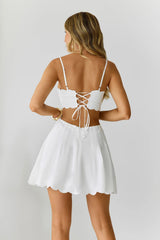 Sunny Daydreams Mini Dress White